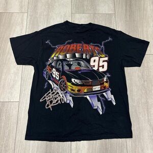 Roberts 95 Car Racing Graphic 100% Cotton Tee Shirt One Size